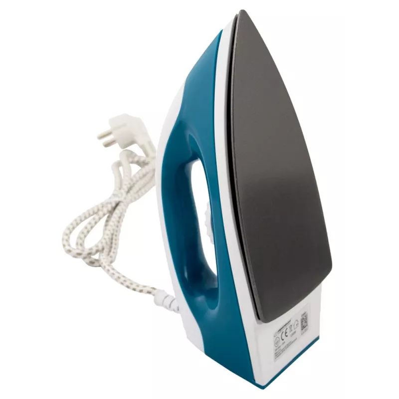 Plancha de viaje Esperanza TRAVEL IRON SMOOTHER — 1200 W, suela antiadherente, cable de 1.4 m, indicador de temperatura, diseño de viaje