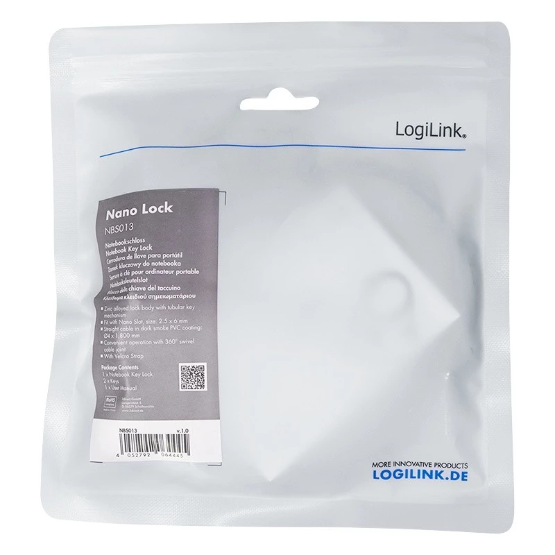 Candado de seguridad para portátil, universal, ranura Nano