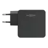 ANSMANN 247PD - fuente de alimentación - 45 vatios - 4700 mA - PD, QC 3.0 - 2 puertos de salida (USB, USB-C) - negro (1001-0095)