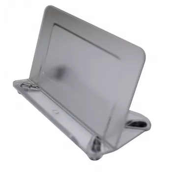 Soporte de plástico ACTIS STD019 — construcción ligera y duradera, soporte portátil para pantallas y dispositivos