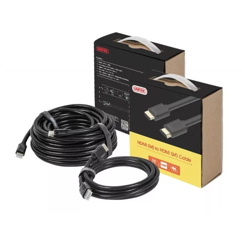 Cable HDMI UNITEK Y-C137M 1,5 m HDMI tipo A (estándar) negro