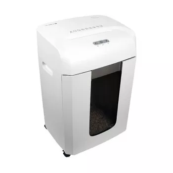 Destructora de documentos Olympia MC 615.2 – Microcorte P-5, 22 cm de entrada, capacidad de 15 hojas, 65 dB, blanca