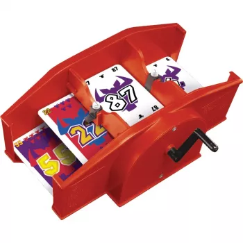 Máquina mezcladora de cartas (rojo)