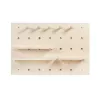 Maclean MC-130 WD panel organizador de madera, 40x60 cm, máx. 20 kg