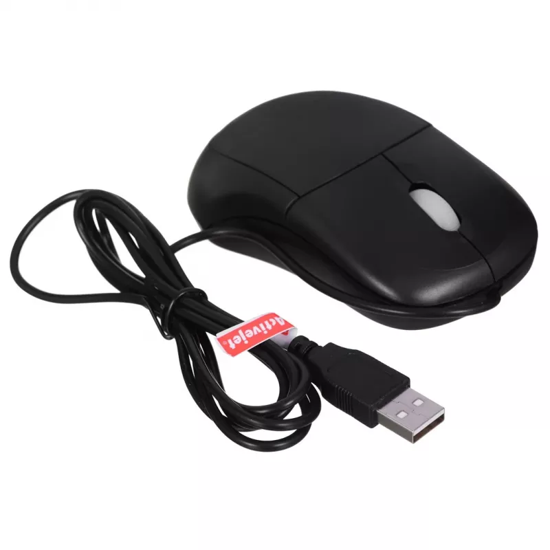 Activejet AMY-146 ratón con cable óptico USB