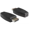 DeLOCK - Adaptador DisplayPort - DisplayPort (M) a Mini DisplayPort (H) - Negro