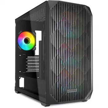 Sharkoon MK3 RGB Micro Tower Negra