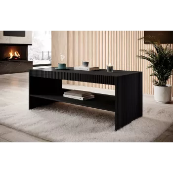 Banco / mesa PAFOS 120x60x50 cm negro mate