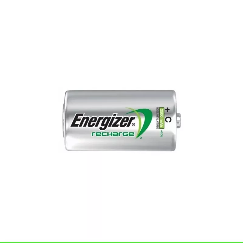 Pilas recargables Energizer ACCU Power Plus NiMH C, 2500 mAh, pack de 2