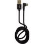 Cable LC-POWER USB-Micro-1M-2 1 m negro, USB-A a Micro-USB (LC-C-USB-MICRO-1M-2)