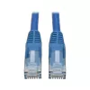 Cable Ethernet Gigabit Cat6 Tripp Lite N201-002-BL (UTP) sin enganches - moldeado (conector RJ45 macho/macho) - azul - 0,61 m (N201-002-BL)