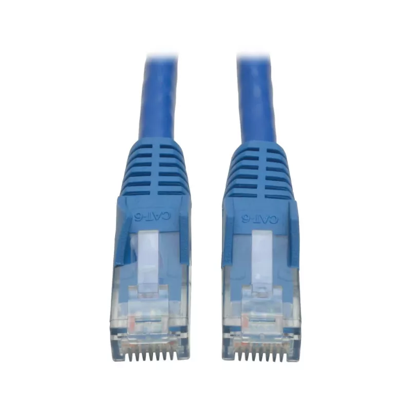 Cable Ethernet Gigabit Cat6 Tripp Lite N201-002-BL (UTP) sin enganches - moldeado (conector RJ45 macho/macho) - azul - 0,61 m (N201-002-BL)