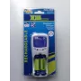 Cargador de baterías 2 o 4 AAA/AA con 2x AA incluidas