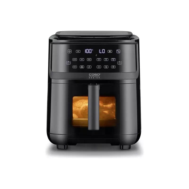 Freidora de aire Caso Steam and AirFry 700, 1700 W, 7 L, negro