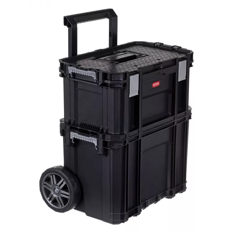 Set de cajas de herramientas Connect Rolling System KETER
