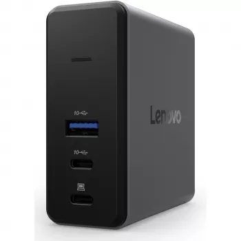 Lenovo X9 Charging GaN Dock con cable USB 3.2 Gen 2 (3.1 Gen 2) Type-C Gris