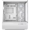 Caja de PC Sharkoon AK6 RGB, ATX, Blanca
