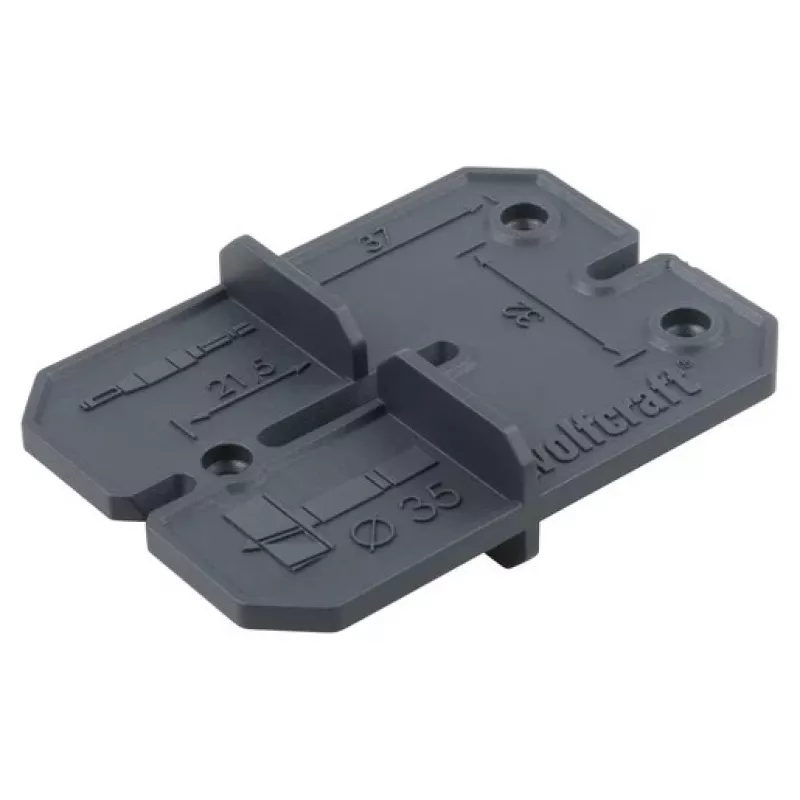 Wolfcraft juego de brocas para agujeros de bisagras 35 mm, 5 uds. (4656000)