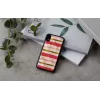 Funda para smartphone iKins para iPhone XR — diseño short cake, negra