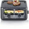 Severin RG 2360 raclette con grill 4 personas 800 W negro