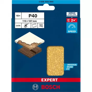 Bosch 2 608 900 890 herramienta rotativa accesorio de lijado/amolado madera hoja de lijar