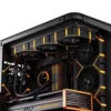 Ventilador de caja Jonsbo HF2-120 Reverse Blade PWM ARGB 120mm Negro, control PWM, iluminación ARGB