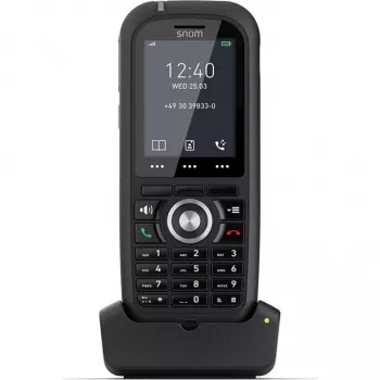 Snom M80 auricular de teléfono DECT con visualización de número de llamada Negro