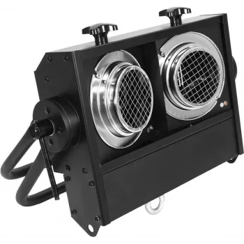 Deslumbrador halógeno EUROLITE Audience Blinder 2 x PAR-36, negro, 2 lámparas