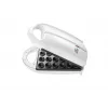 Gofrera Adler AD 3039 — 24 gofres, 1600 W, blanca, antiadherente, asas que no se calientan