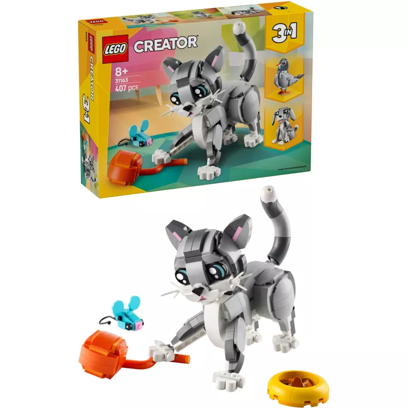 LEGO CREATOR 3 EN 1 31163 Gato juguetón