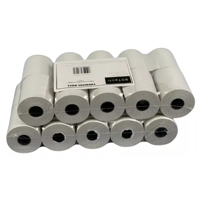 BSTech Paper, rollo térmico para cajas registradoras 57x20m 10 unidades
