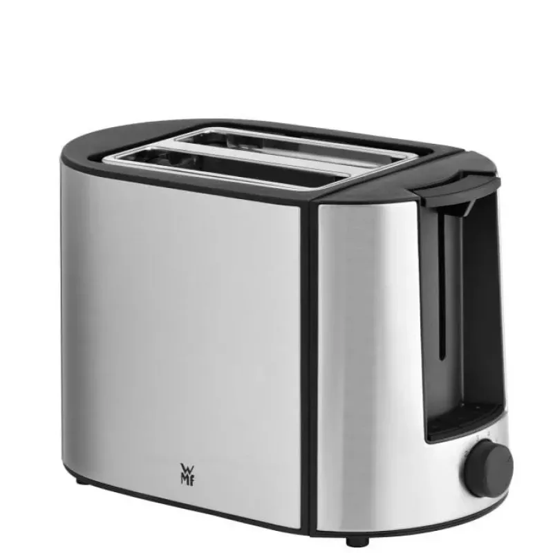 Tostadora WMF Bueno Pro 6 — 2 rebanadas, 870 W, plata/negra