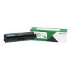 Lexmark 20N2XC0 cartucho de tóner, cian, capacidad extra alta, 6700 páginas (CS431/CX431)