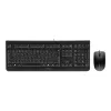 CHERRY DC 2000 Teclado, ratón incluido, Universal, USB, QWERTY, Checo, Negro