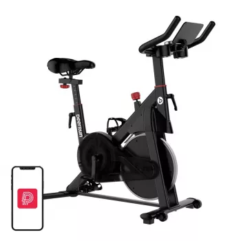 Bicicleta estática DeerRun S500 Pro (negra)