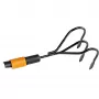 Escardillo de mano Fiskars QuikFit negro naranja