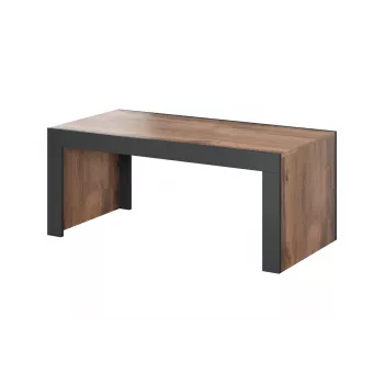 Banco/mesa Cama MILA 120x60x50 roble wotan + antracita