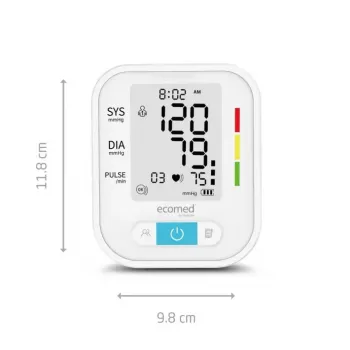 Ecomed BU-95E de brazo automático 1 usuario