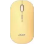 Ratón Acer AMR130 ambidiestro RF Wireless + Bluetooth 1600 DPI, 4 botones, amarillo