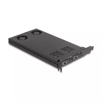 Delock Soporte para tarjetas PCI Express x16 para 2 x M.2 NVMe SSD Bifurcación 47042