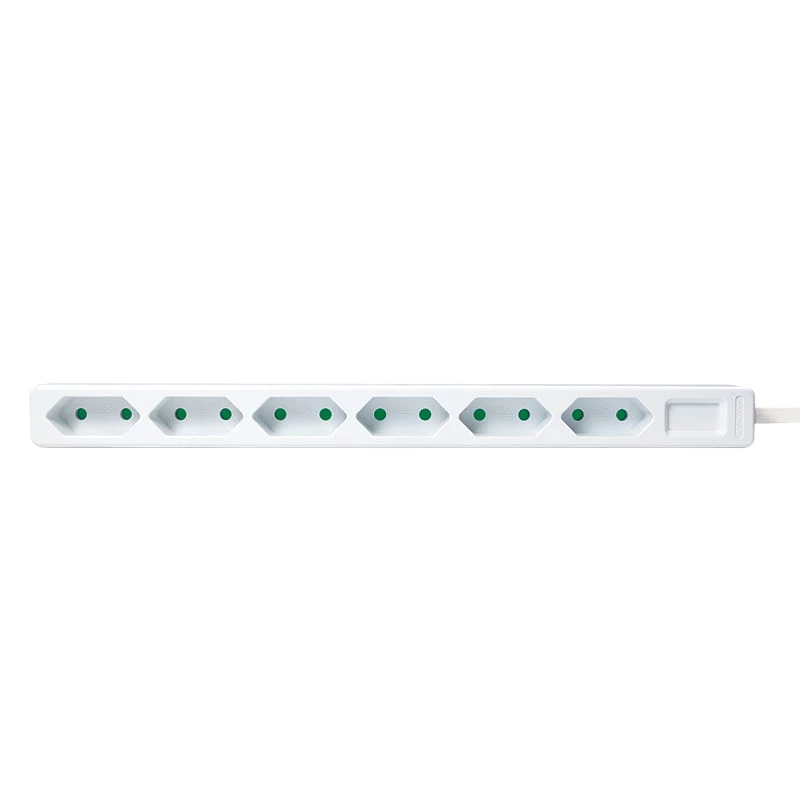 Regleta de alimentación LogiLink LPS231 1.5m 6 tomas de corriente para interior blanca