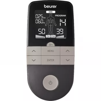 Electroestimulador TENS/EMS Beurer EM 1 RELIEF+ (modelo 60428) antracita