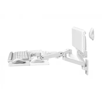 Ergotron LX Pro - bandeja de teclado/ratón con soporte de brazo (45-685-290)