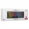 Teclado gaming White Shark GK-2202 Ashiko 2 negro/rojo distribución US