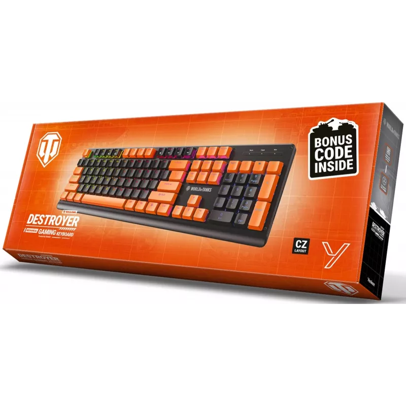 Teclado mecánico YENKEE DESTROYER WT300 iluminado edición limitada