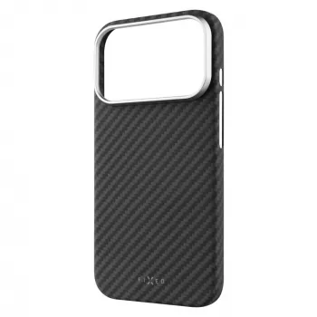 Funda protectora FIXED MagVelar para Apple iPhone 17 Pro, negra