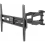 Goobay Soporte de pared para TV Basic FULLMOTION (L), negro (71199)