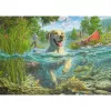 Puzle Schmidt Spiele Mark Fredrickson Dog Love Yellow Labrador 1000 piezas