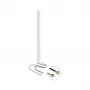 Antena doble WiFi 6 DELOCK con 2 conectores macho I-PEX MHF I — antena de red omnidireccional