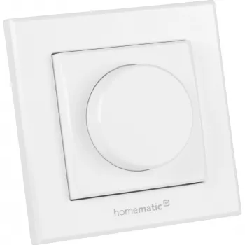 Interruptor de luz Homematic IP HMIP-WRCR giratorio blanco 55x55x27 mm